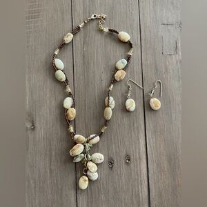 Latasia Vintage Retired Necklace/Earring Set